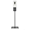 Alpine Industries Foam Hand Sanitizer/Soap Dispenser, Floor Stand, 1200 mL, White 430-F-S - alternate 1